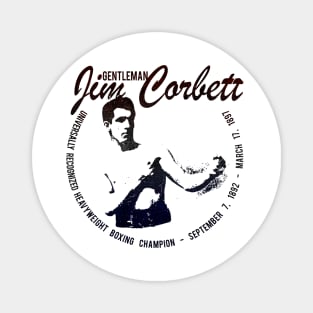 James Corbett Boxing - Gentleman Jim - Heavyweight Champion Magnet